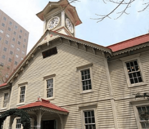 国の重要文化財・札幌時計台(ツーバイフォー工法)の画像